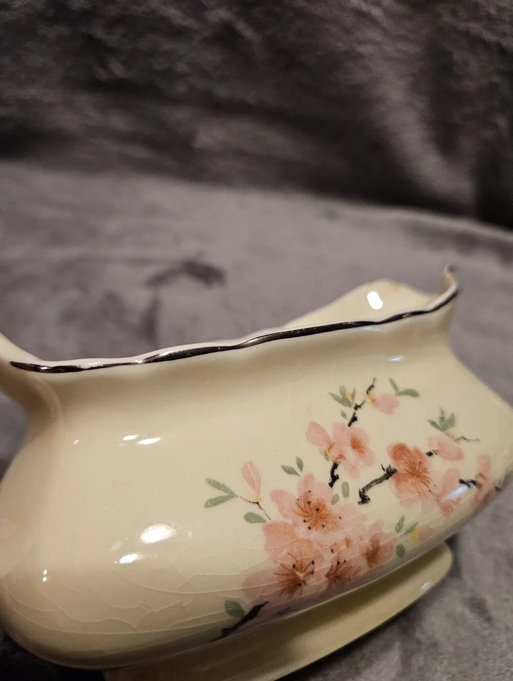 Vintage W.S. George gravy boat